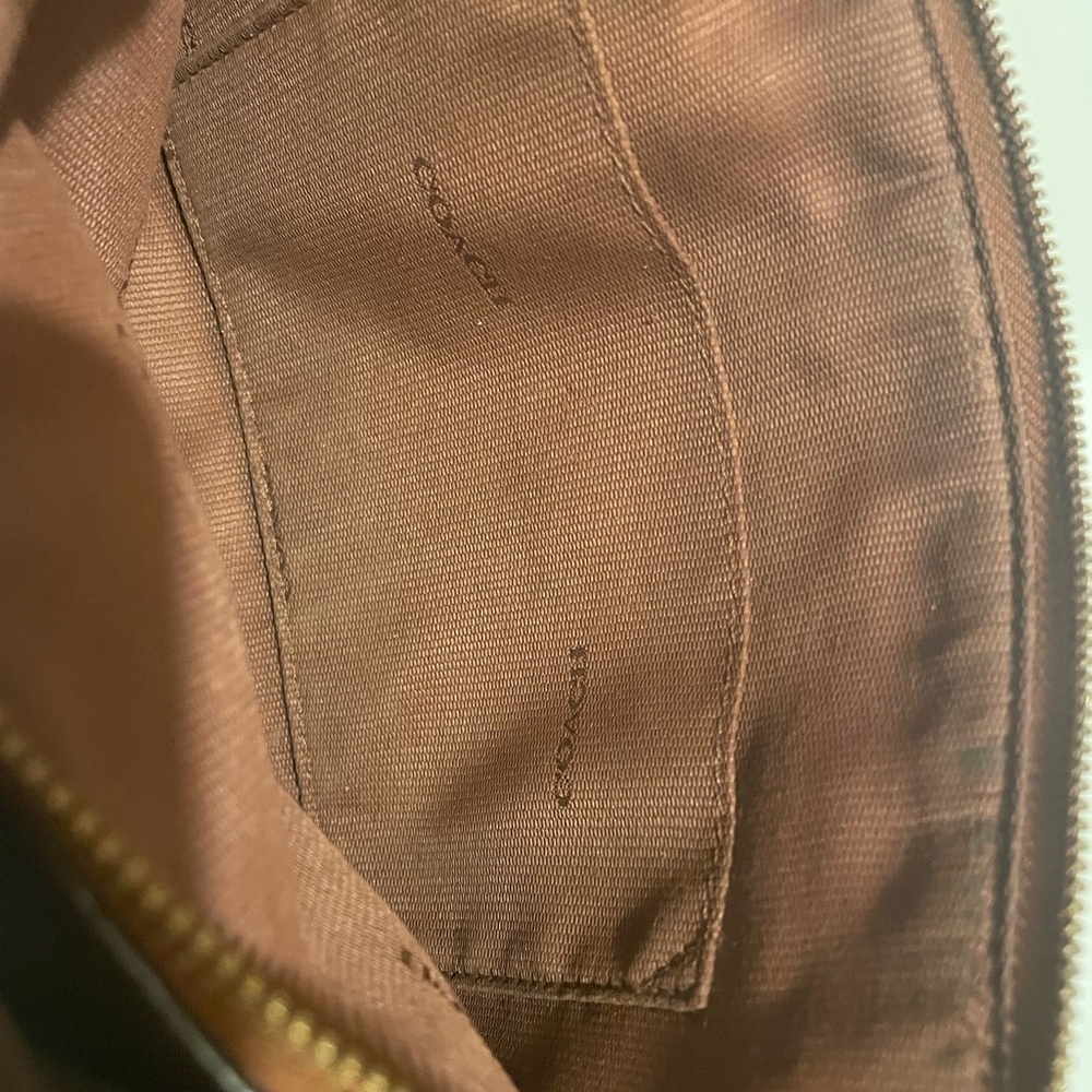 Coach Vintage 2014 Leather East/West Swingpack Crossbody Bag - Picture 9 of 10